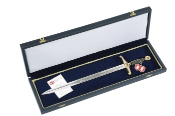 Limited Edition Dagger - 30 Years Fall of Berlin Wall, silverplated