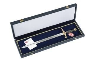 Limited Edition Dagger - 30 Years Fall of Berlin Wall, goldplated