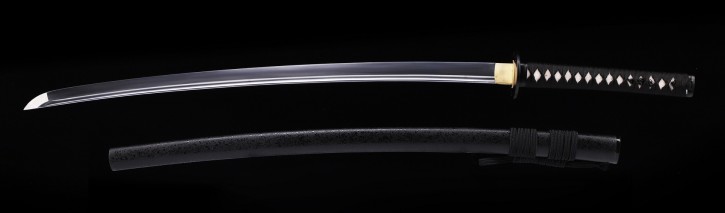 Practical Yuga Katana mit Federstahlklinge und Blutrille